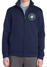 Load image into Gallery viewer, 25-26 Fleece Full Zip Navy Jacket