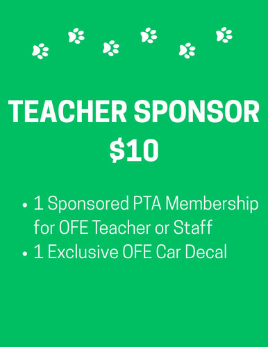 Sponsor-A-Teacher PTA Membership